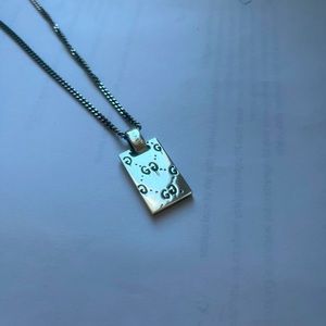 Gucci ghost pendant necklace